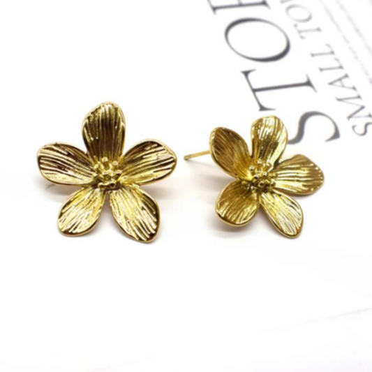 Boucles d'oreilles Fleur