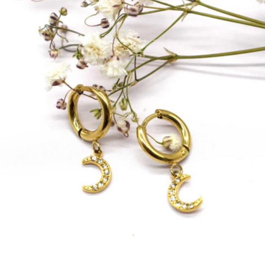 Boucles d'oreilles Luna